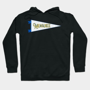 Milwaukee Pinstripe Pennant Hoodie